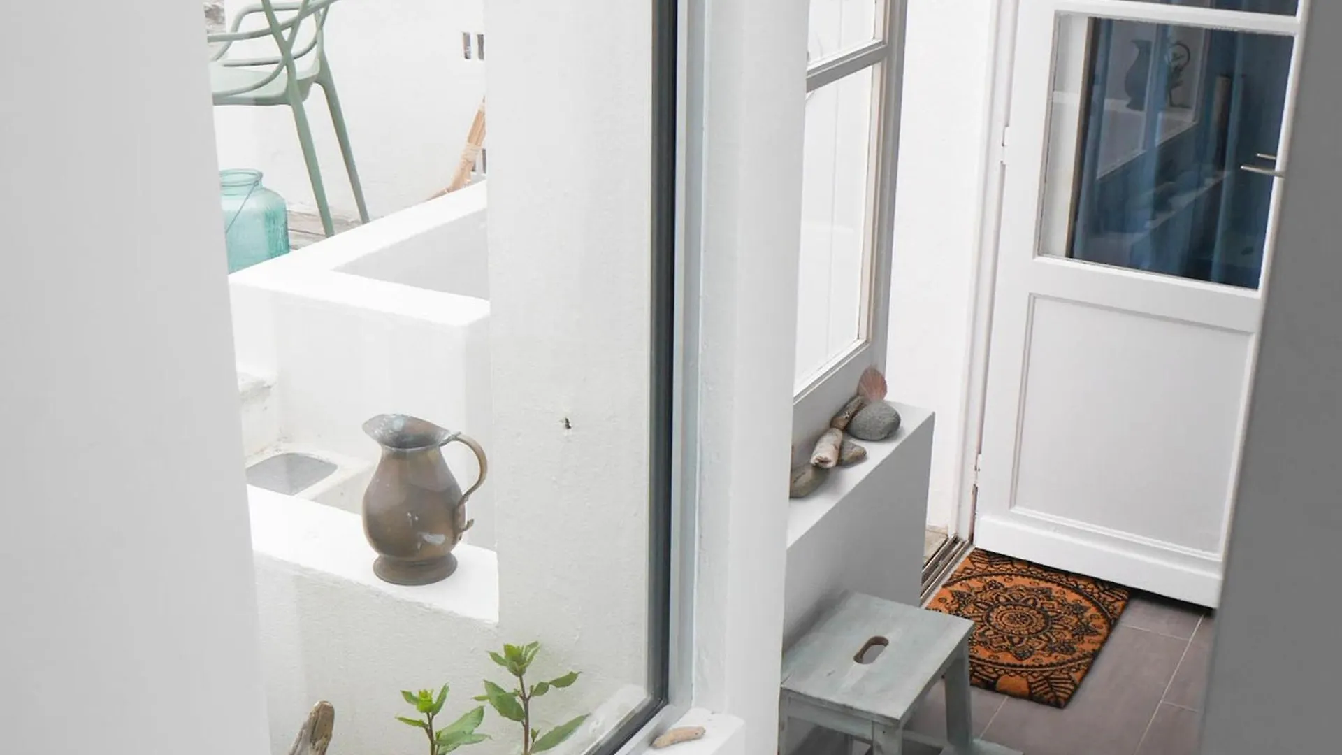 펜션 Villa Boheme Chic A Sauzon Avec Vue Mer Et Wifi - Fr-1-418-174 프랑스