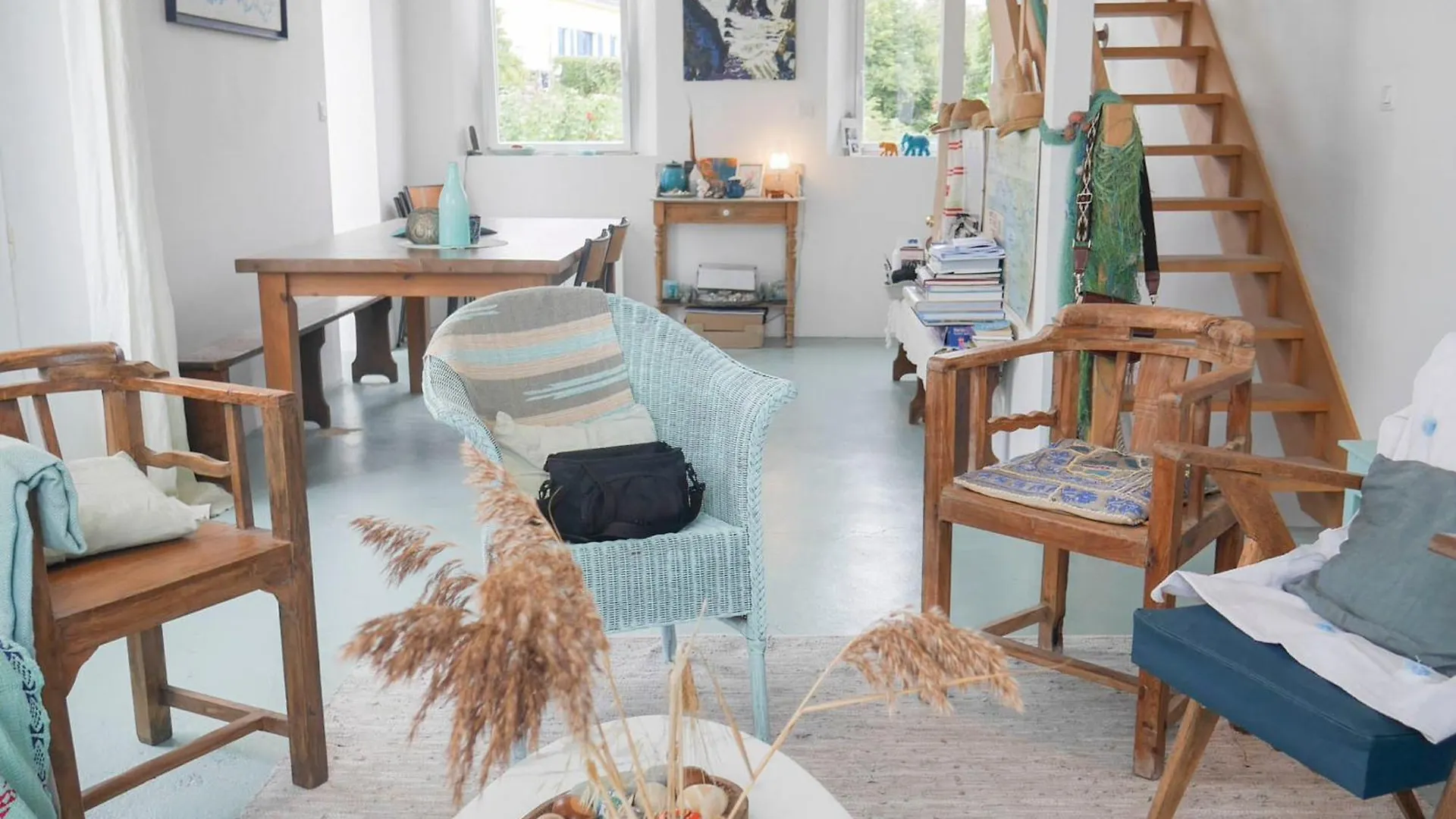 Villa Boheme Chic A Sauzon Avec Vue Mer Et Wifi - Fr-1-418-174 Holiday home