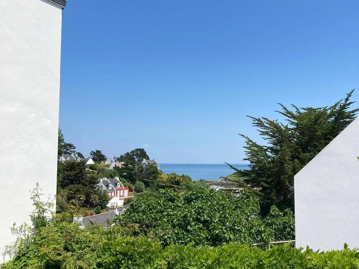 Villa Boheme Chic A Sauzon Avec Vue Mer Et Wifi - Fr-1-418-174